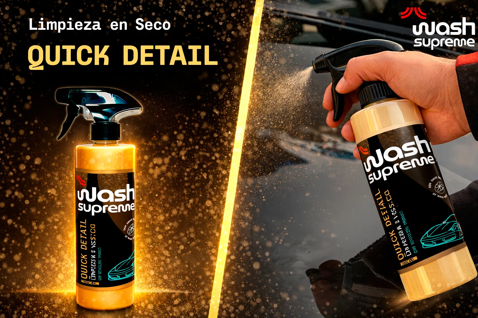 Quick Detail (Sellador-Limpiador De Coches En Seco) - Imagen 2