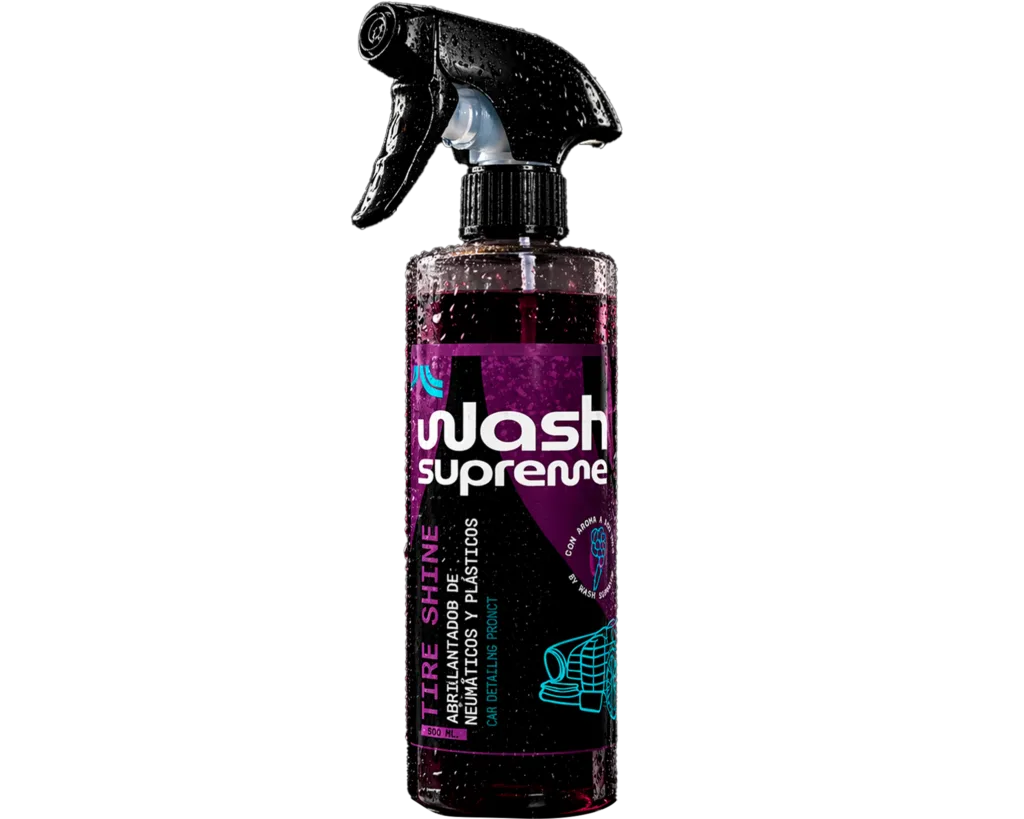 Limpiador de neumáticos y plásticos
