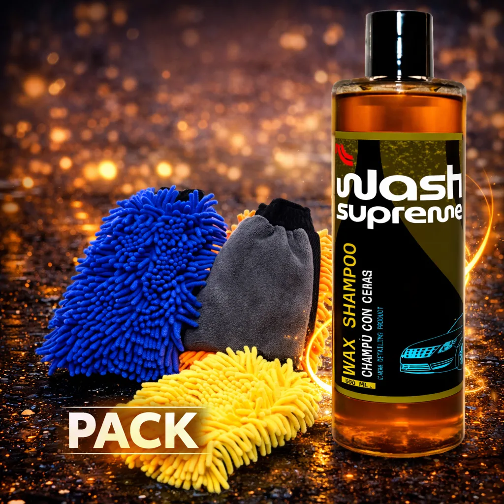 Pack Deluxe Car Wash & Wax 🚗🌟