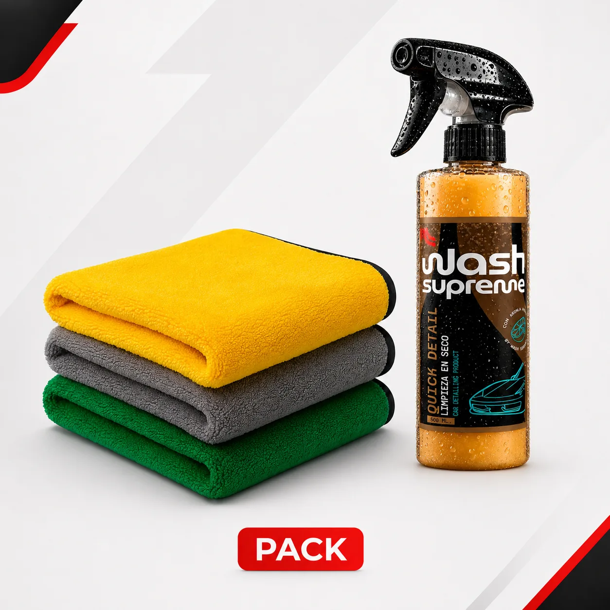 Pack Wash Supreme Eco 🌿🚗