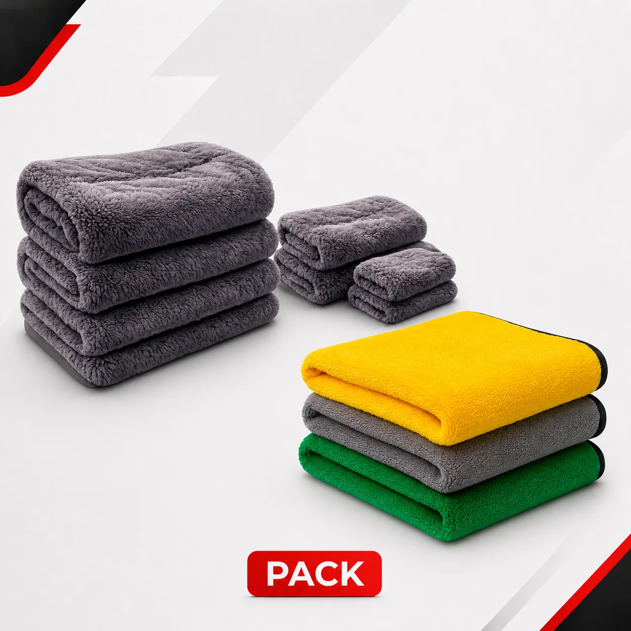 Pack Toallas de Secado 🌟🚗💦