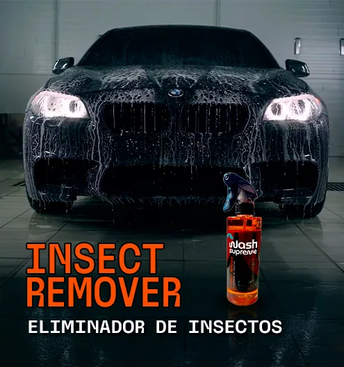 Cartel Insect Remover para usar en inicio