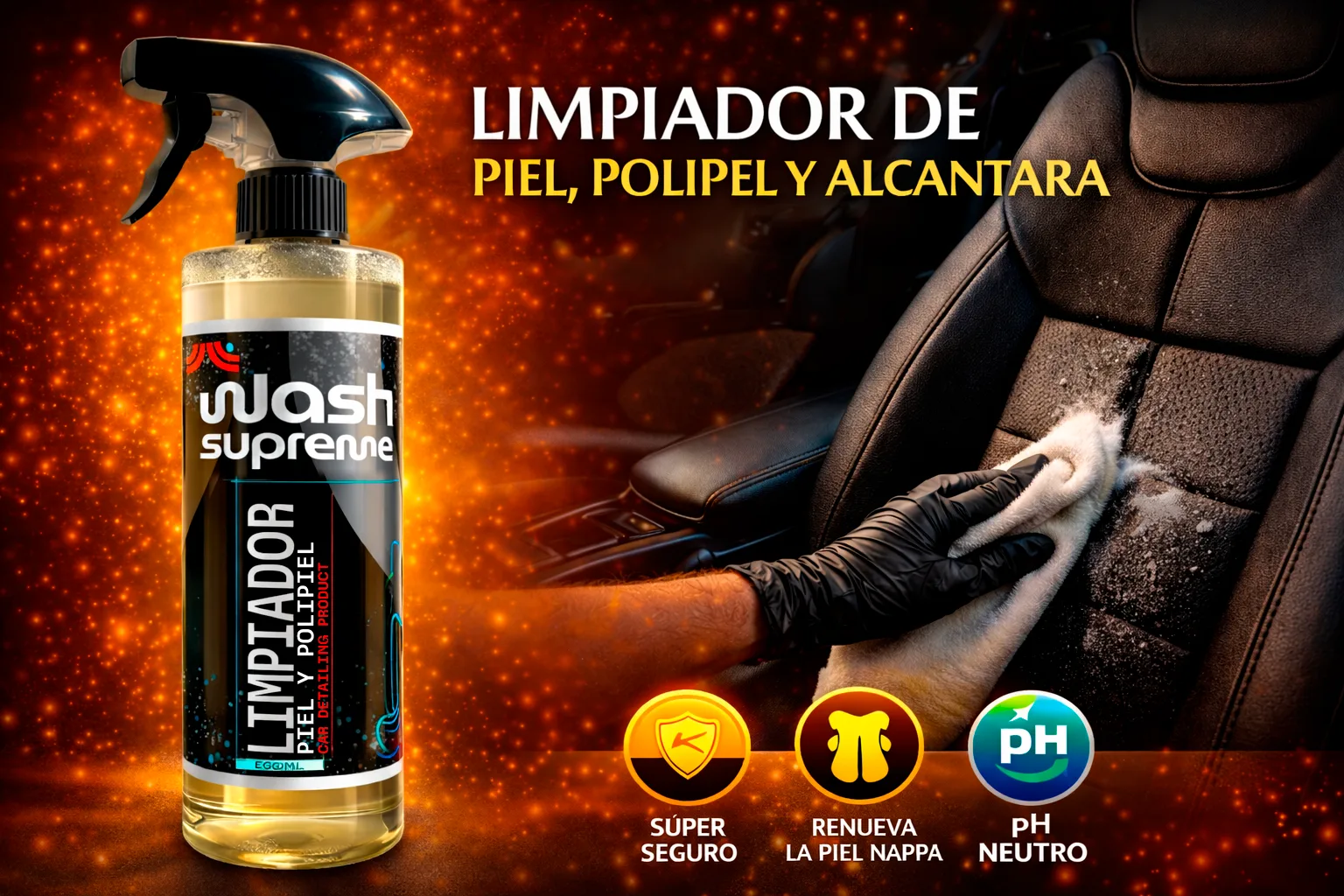 Limpiador de Piel y Polipiel para Coches - Imagen 2